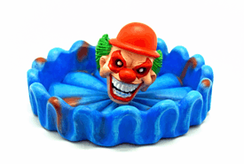 Bobblehead Clown Ashtray